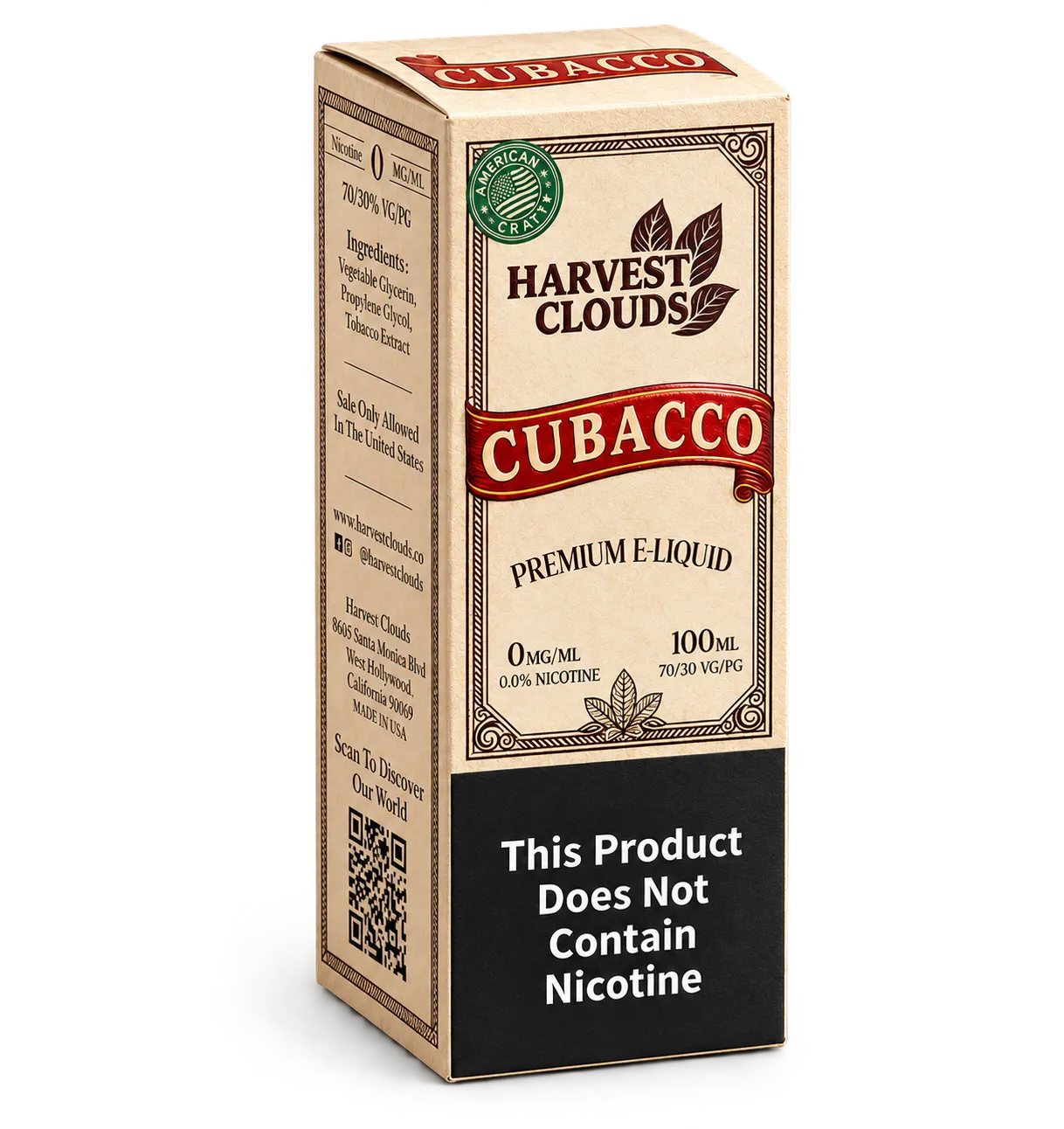 Cubacco 100mL box