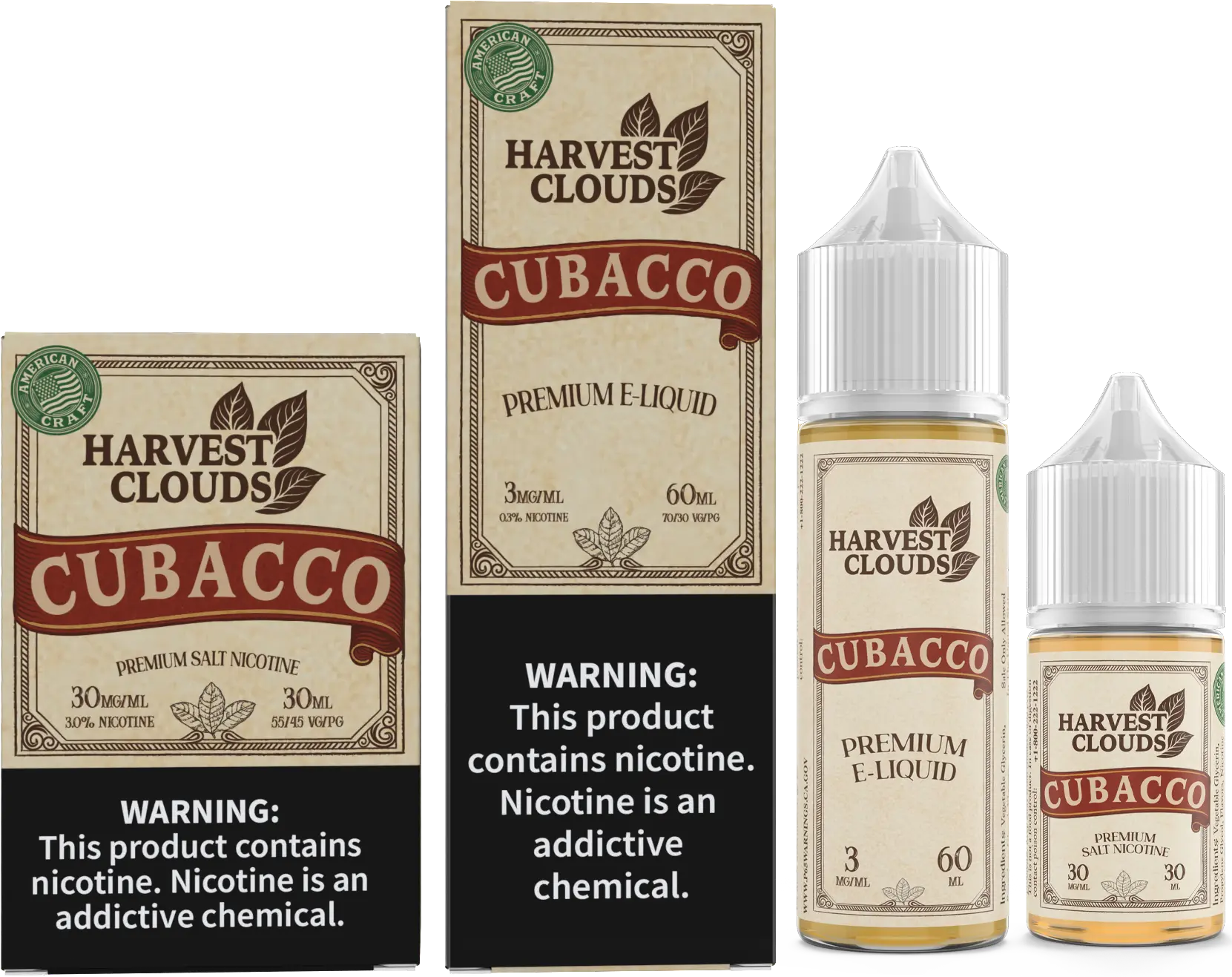 Cubacco Salt Nicotine And E-Liquid